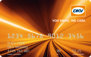 DKV Card orange blank VS